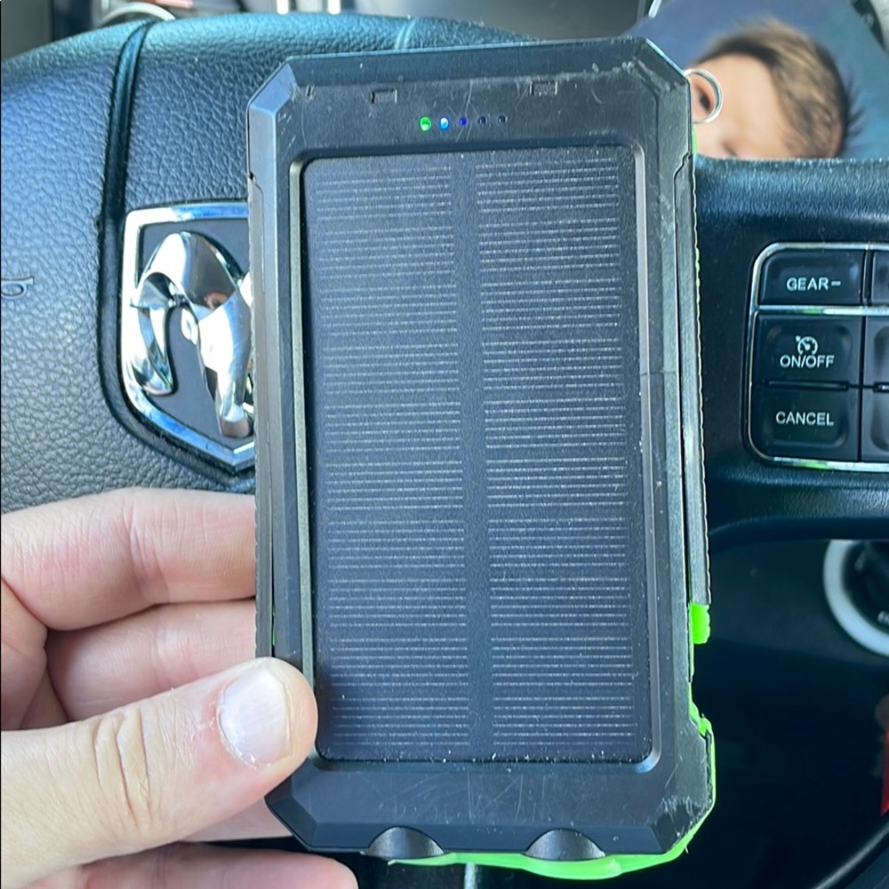 Solar charger for cell phone